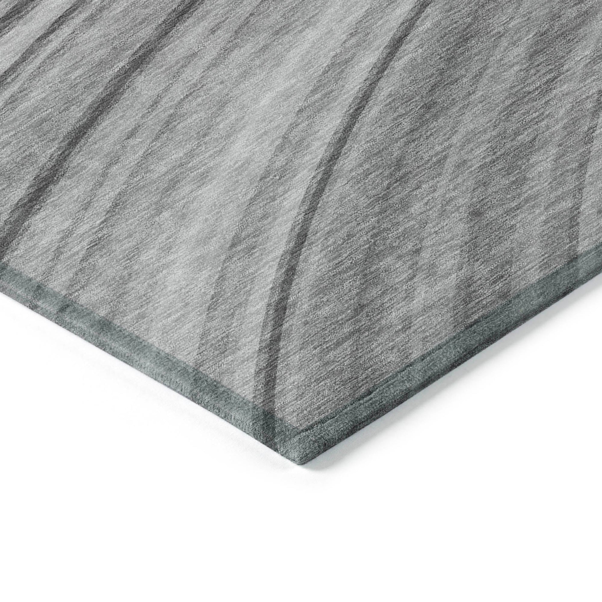 Addison Rugs Waves Grey Washable Indoor-Outdoor Rug
