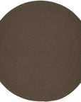 Rhody Rug Wearever Round Fade-Resistant Outdoor Rugs