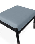 Welles Cushion Ottoman Polymer Tapered Legs