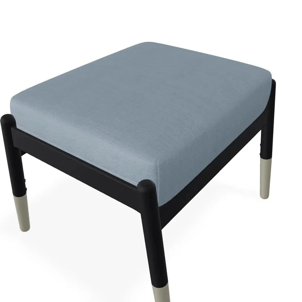 Welles Cushion Ottoman With MGP Tapered Legs