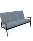 Welles Cushion Three-Seat Sofa Polymer Arm