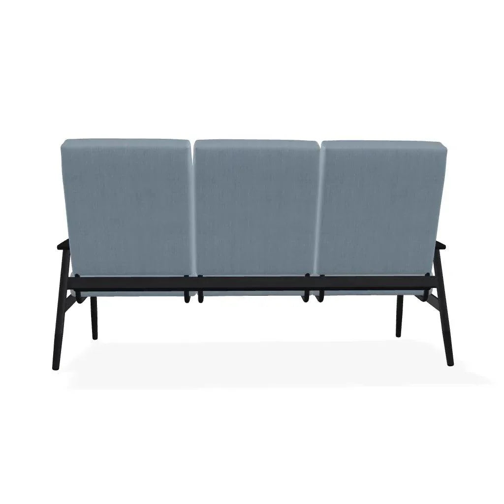 Welles Cushion Three-Seat Sofa With MGP Arm