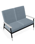 Welles Cushion Two-Seat Loveseat MGP Arm