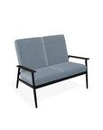 Welles Cushion Two-Seat Loveseat Polymer Arm