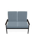 Welles Cushion Two-Seat Loveseat Polymer Arm