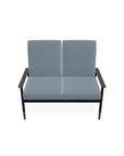 Welles Cushion Two-Seat Loveseat Polymer Arm