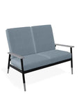 Welles Cushion Two-Seat Loveseat Polymer Arm