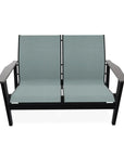 Wexler Chat Height 2-Seat Loveseat Polymer Arms