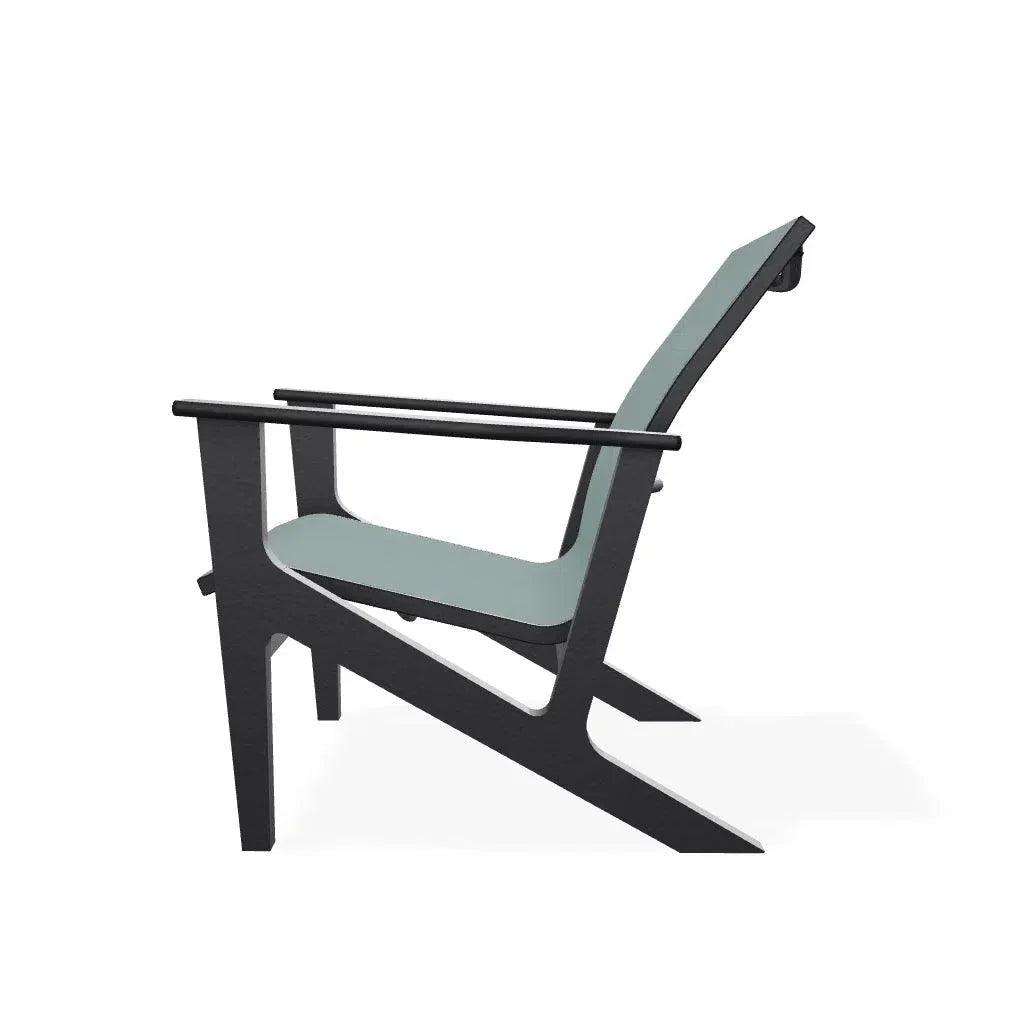 Wexler Chat Height Marine Grade Polymer Arm Chair-Outdoor Accent Chairs-Telescope-LOOMLAN