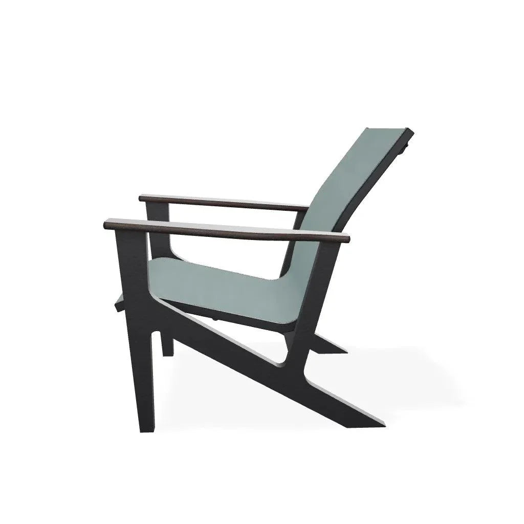 Wexler Sling Chat Height Polymer Arm Chair