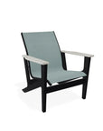 Wexler Sling Chat Height Polymer Arm Chair