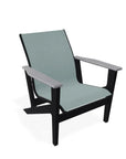 Wexler Sling Chat Height Polymer Arm Chair