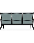 Wexler Sling Chat Three-Seat Sofa Polymer Arms