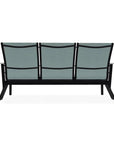 Wexler Sling Chat Three-Seat Sofa Polymer Arms