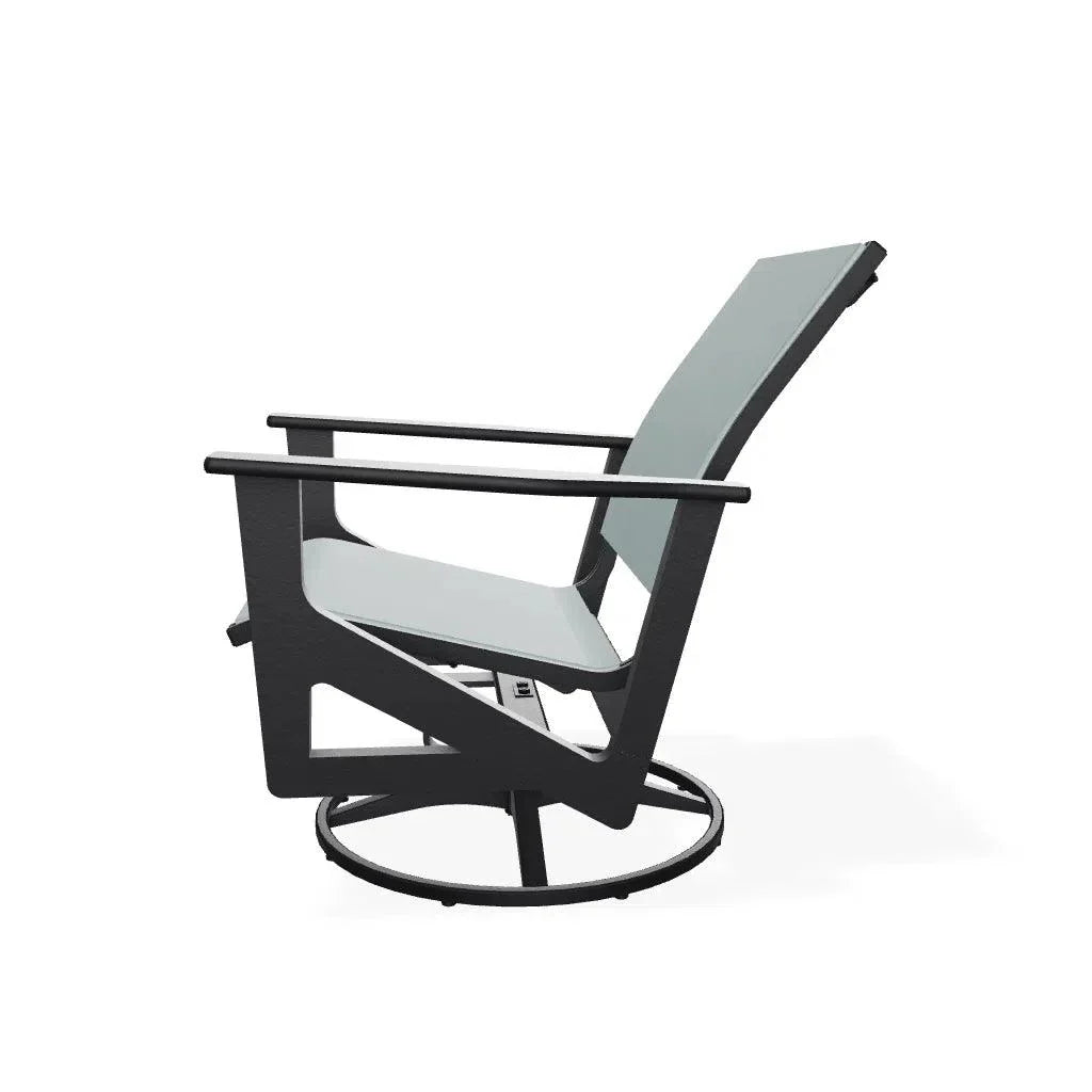 Wexler Swivel Rocker Outdoor Lounge Chair-Outdoor Accent Chairs-Telescope-LOOMLAN