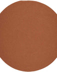 Rhody Rug Wool Solids Braided Round Area Rugs