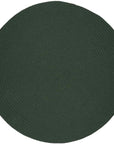 Rhody Rug Wool Solids Braided Round Reversible Area Rugs