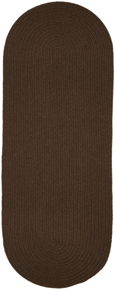Rhody Rug Wool Solids Braided Runner Area Rugs
