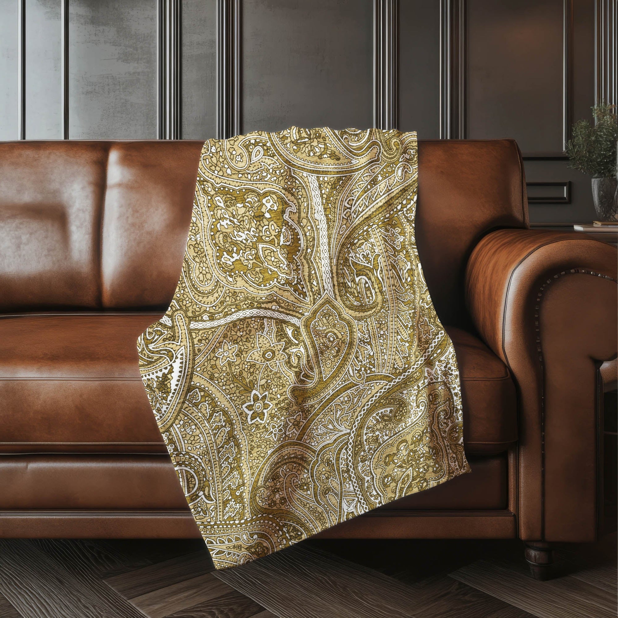 Addison Rugs Woven Blocks 50" x 70" Throw Blanket