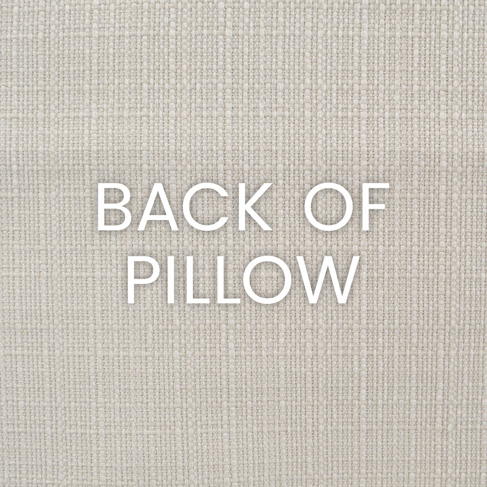 D.V. Kap Mati Linen Grey Throw Pillow With Insert