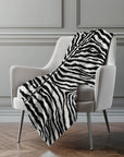 Zebra 50" x 70" Throw Blanket