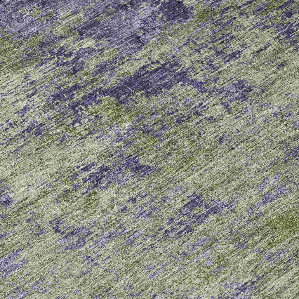 Acacina Green Washable Indoor - Outdoor Rug - LOOMLAN - LOOMLAN Rugs - Outdoor Rugs