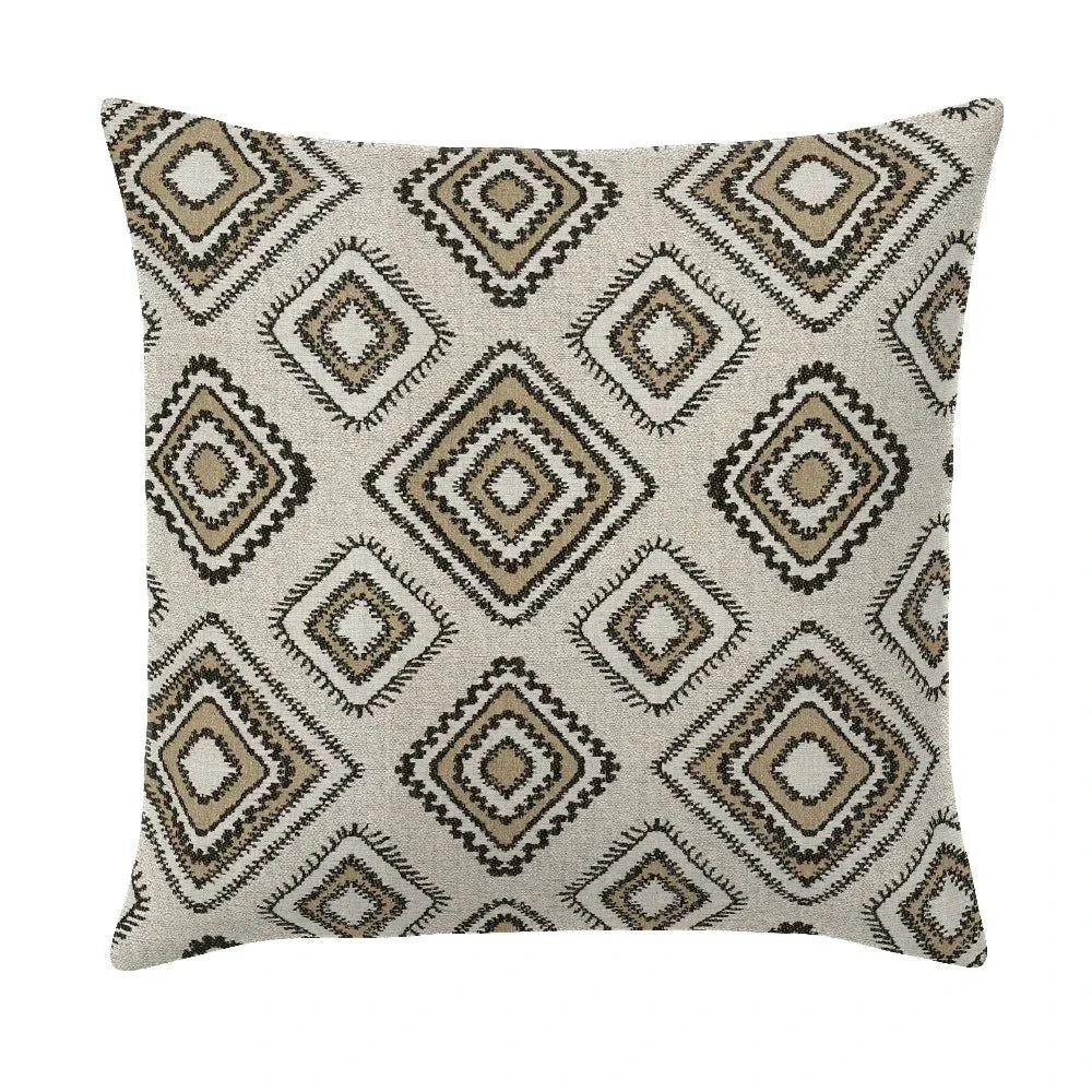 Accara Jute Handmade Outdoor Pillow - LOOMLAN - Earnest Collection - Outdoor Pillows