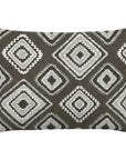 Accara Onyx Handmade Outdoor Pillow - LOOMLAN - Earnest Collection - Outdoor Pillows