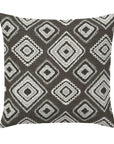 Accara Onyx Handmade Outdoor Pillow - LOOMLAN - Earnest Collection - Outdoor Pillows