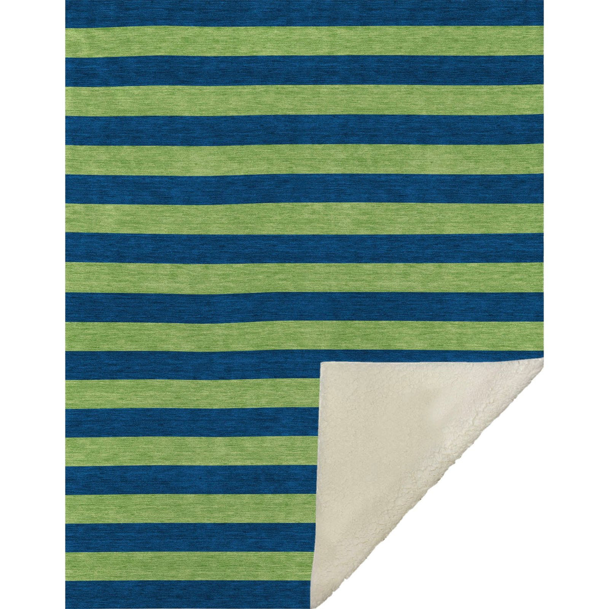 Fluid Mirage Navy Washable Indoor-Outdoor Rug