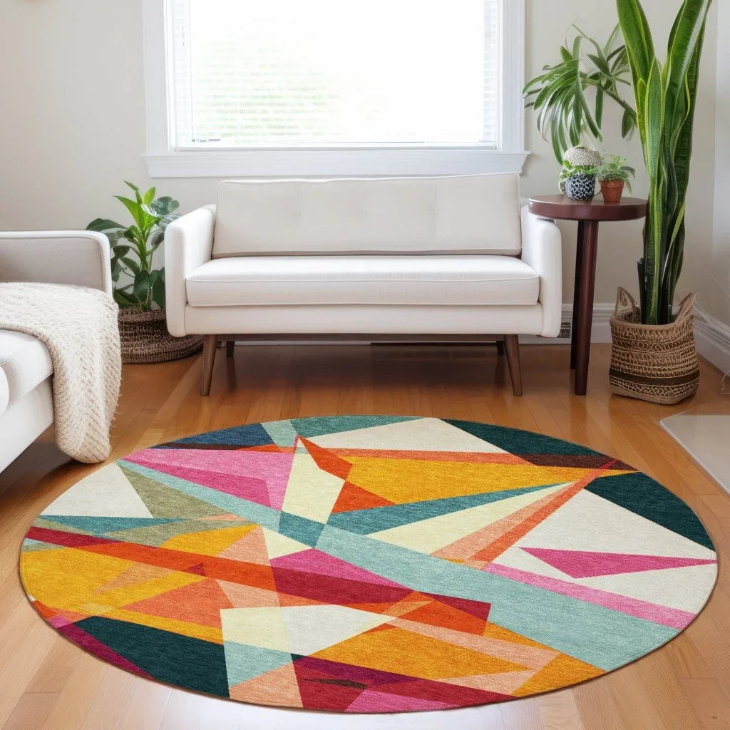 Aelas Ivory Washable Indoor - Outdoor Rug - LOOMLAN - LOOMLAN Rugs - Outdoor Rugs