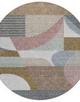 Aeleth Mocha Washable Indoor - Outdoor Rug - LOOMLAN - LOOMLAN Rugs - Outdoor Rugs