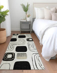 Aelira Ivory Washable Indoor - Outdoor Rug - LOOMLAN - LOOMLAN Rugs - Outdoor Rugs