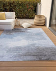 Aelora Blue Washable Indoor - Outdoor Rug - LOOMLAN - LOOMLAN Rugs - Outdoor Rugs