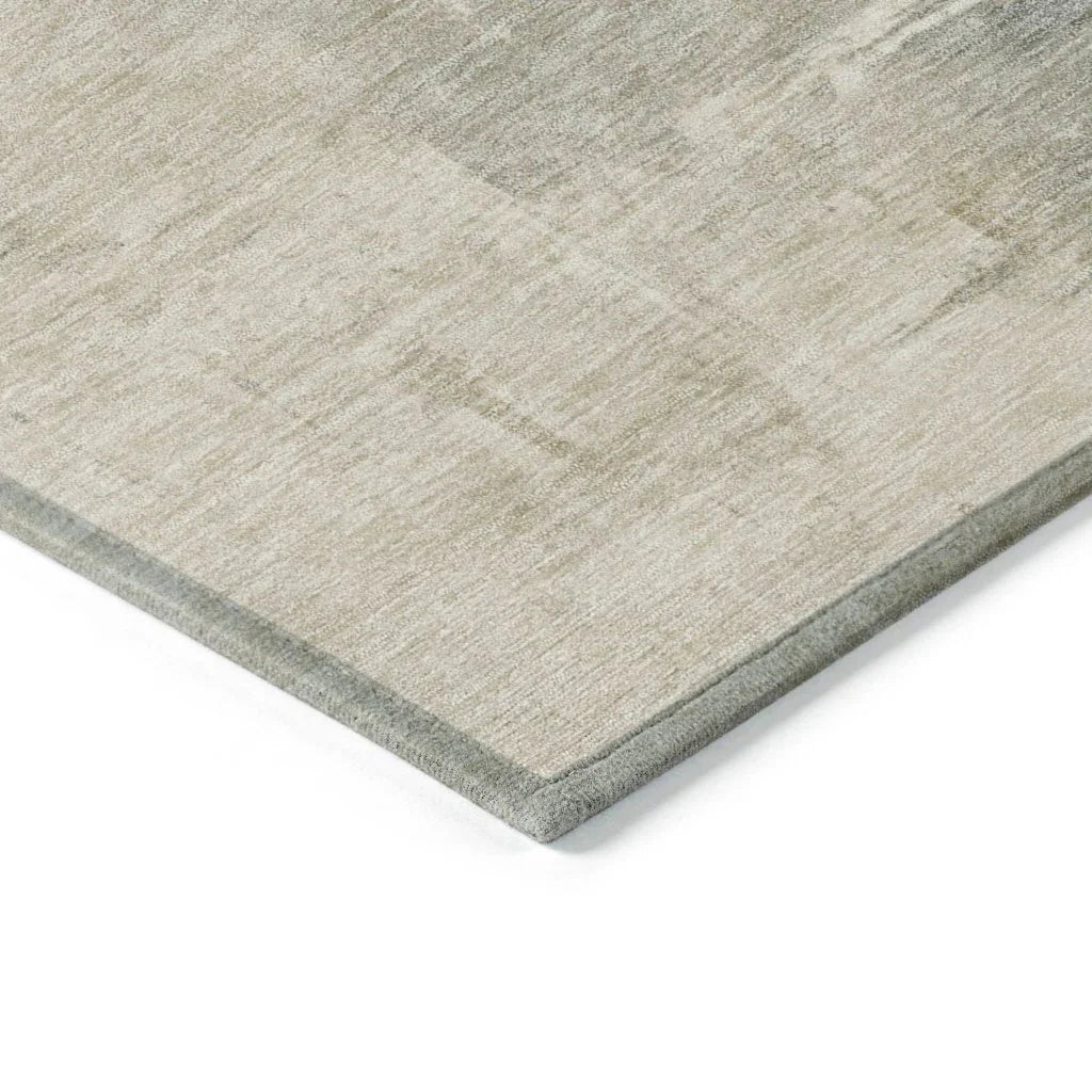 Aelora Brown Washable Indoor - Outdoor Rug - LOOMLAN - LOOMLAN Rugs - Outdoor Rugs