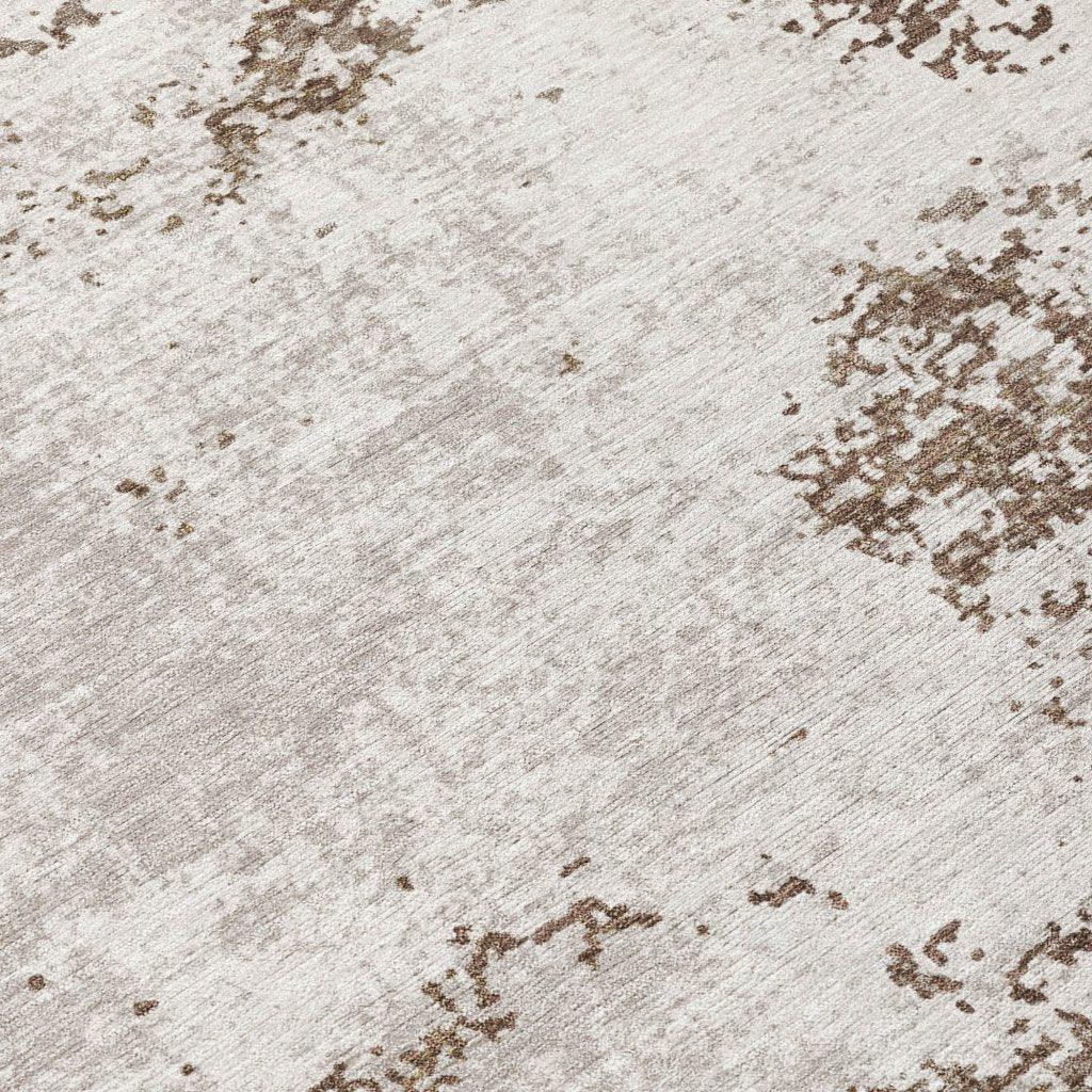 Aera Brown Washable Indoor - Outdoor Rug - LOOMLAN - LOOMLAN Rugs - Outdoor Rugs