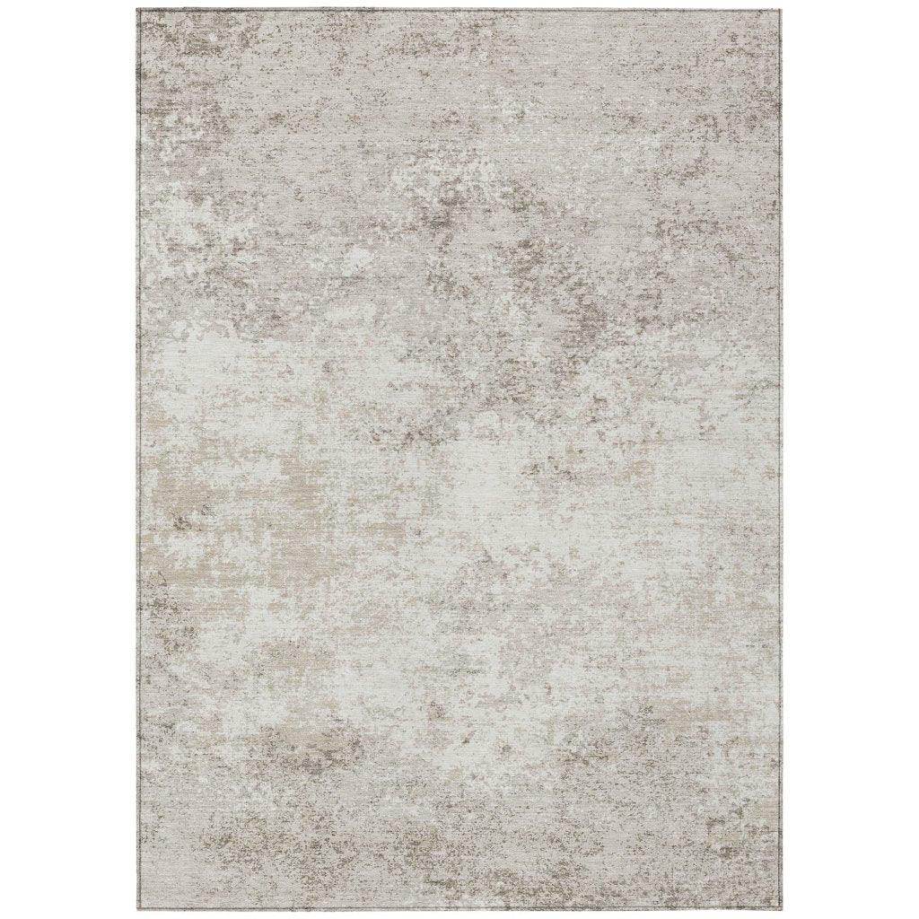 Aera Ivory Washable Indoor - Outdoor Rug - LOOMLAN - LOOMLAN Rugs - Outdoor Rugs