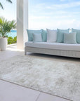 Aera Ivory Washable Indoor - Outdoor Rug - LOOMLAN - LOOMLAN Rugs - Outdoor Rugs