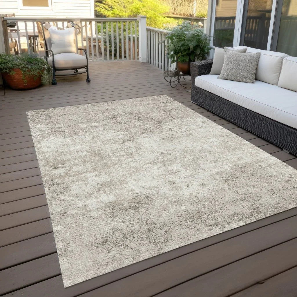 Aera Ivory Washable Indoor - Outdoor Rug - LOOMLAN - LOOMLAN Rugs - Outdoor Rugs