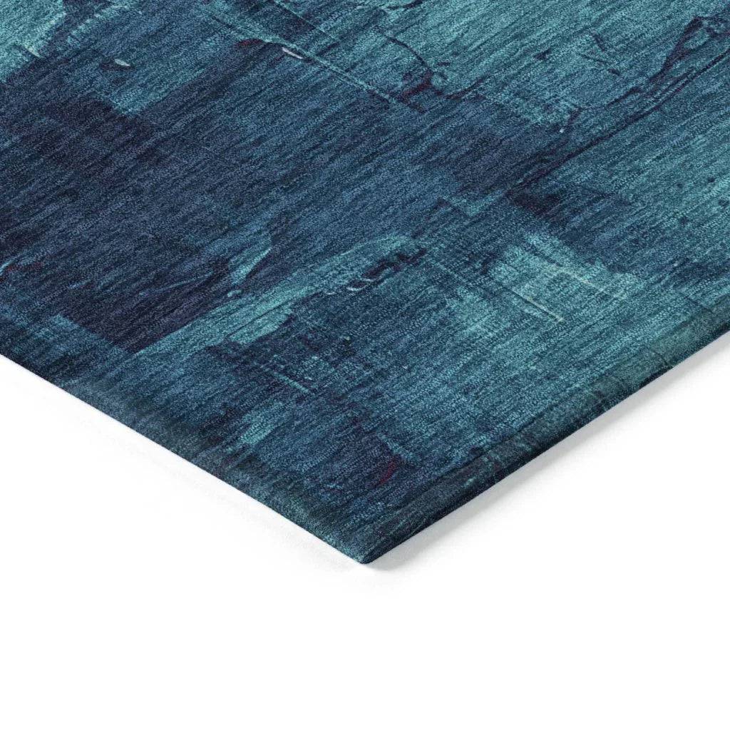 LOOMLAN Rugs Alderra Red Washable Indoor-Outdoor Rug