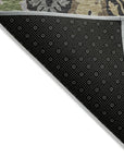 LOOMLAN Rugs Alfreda Black Washable Indoor-Outdoor Rug