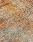 LOOMLAN Rugs Amalina Brown Washable Indoor-Outdoor Rug