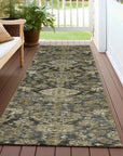 LOOMLAN Rugs Ambray Gray Washable Indoor-Outdoor Rug