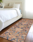 LOOMLAN Rugs Ambray Orange Washable Indoor-Outdoor Rug