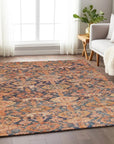LOOMLAN Rugs Ambray Orange Washable Indoor-Outdoor Rug