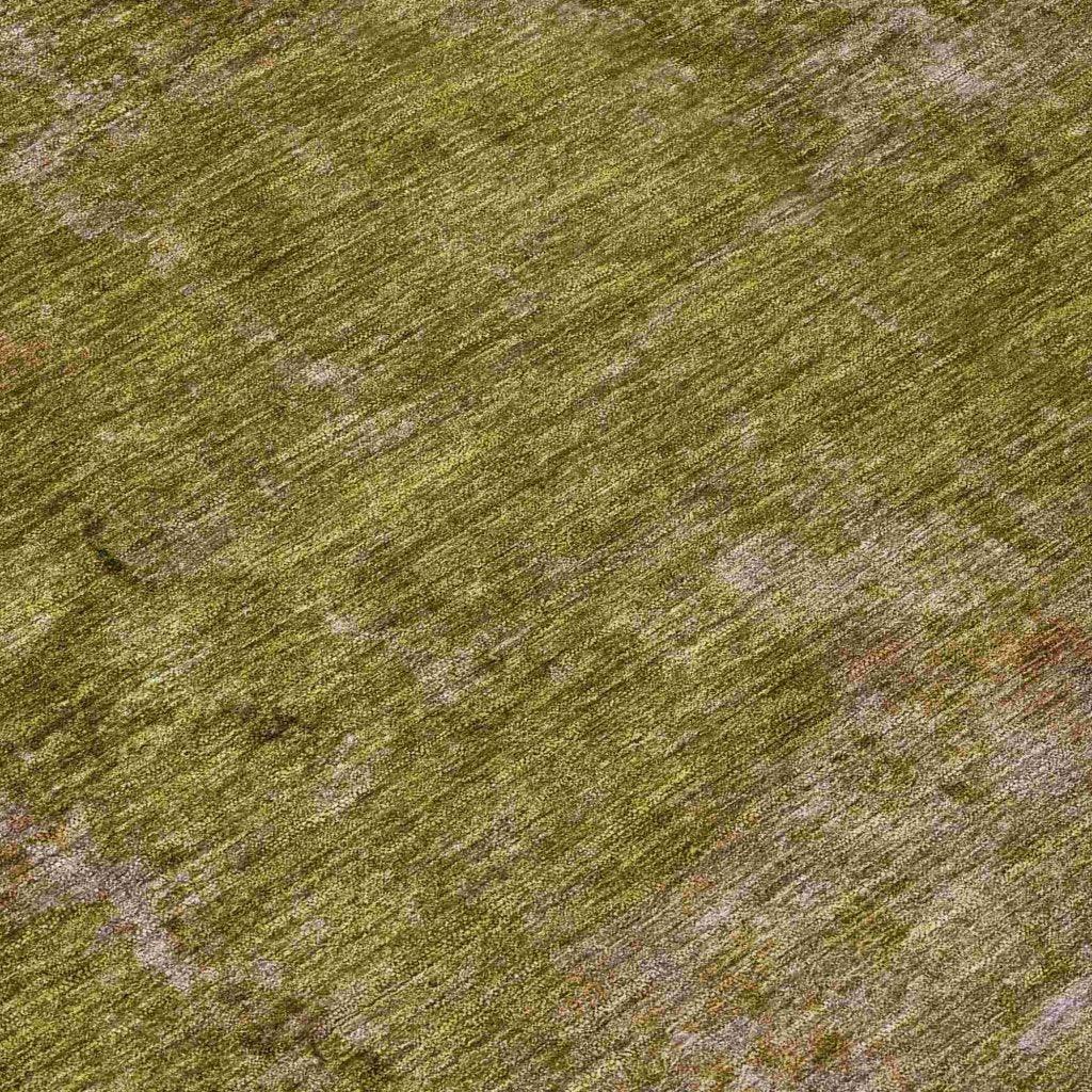 LOOMLAN Rugs Anjari Green Washable Indoor-Outdoor Rug