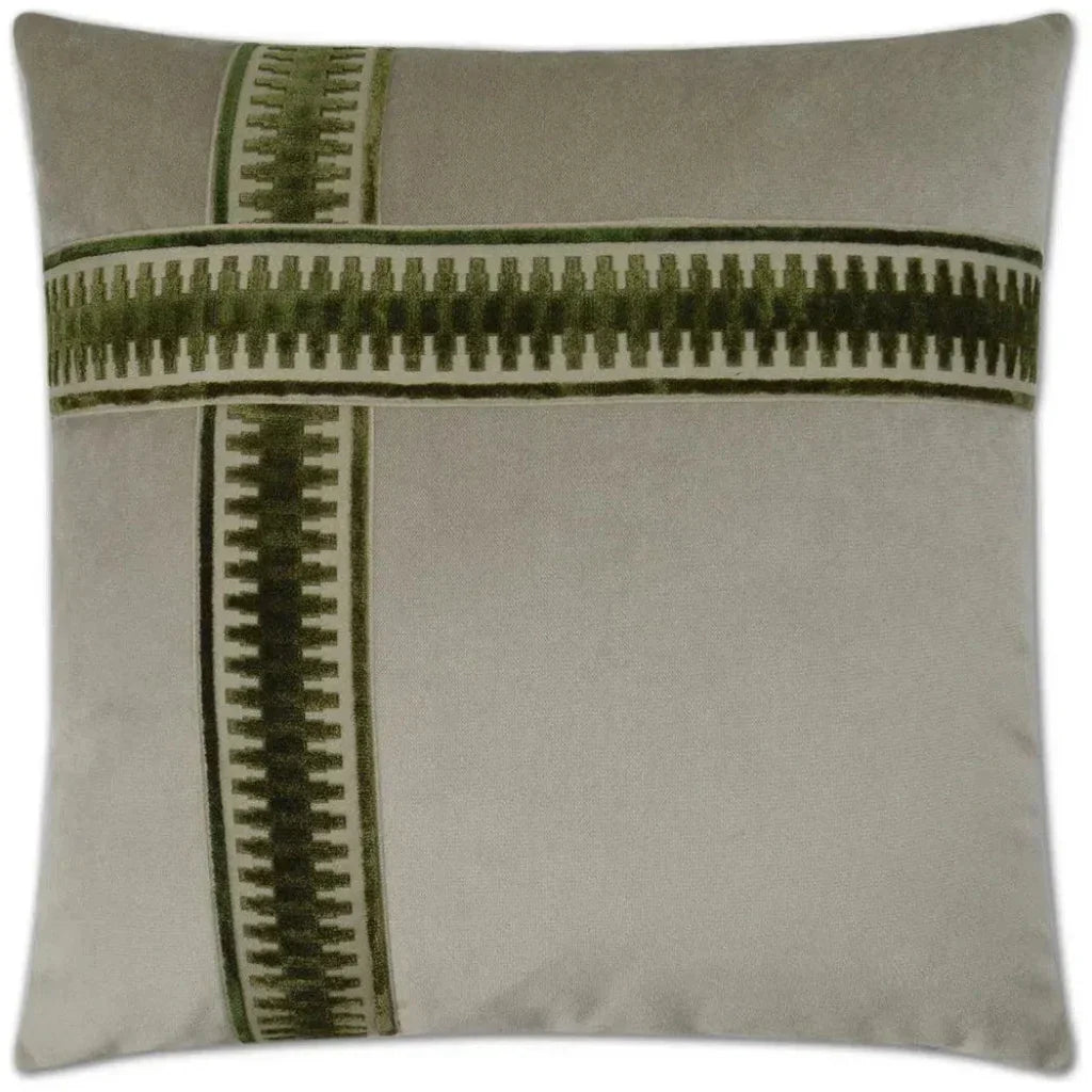 D.V. Kap Antibes II Emerald Green Throw Pillow With Insert