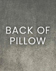 D.V. Kap Aquitaine Grey Throw Pillow With Insert