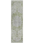 LOOMLAN Rugs Arienne Olive Washable Indoor-Outdoor Rug