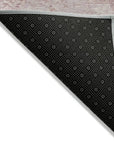 LOOMLAN Rugs Arienne Pink Washable Indoor-Outdoor Rug